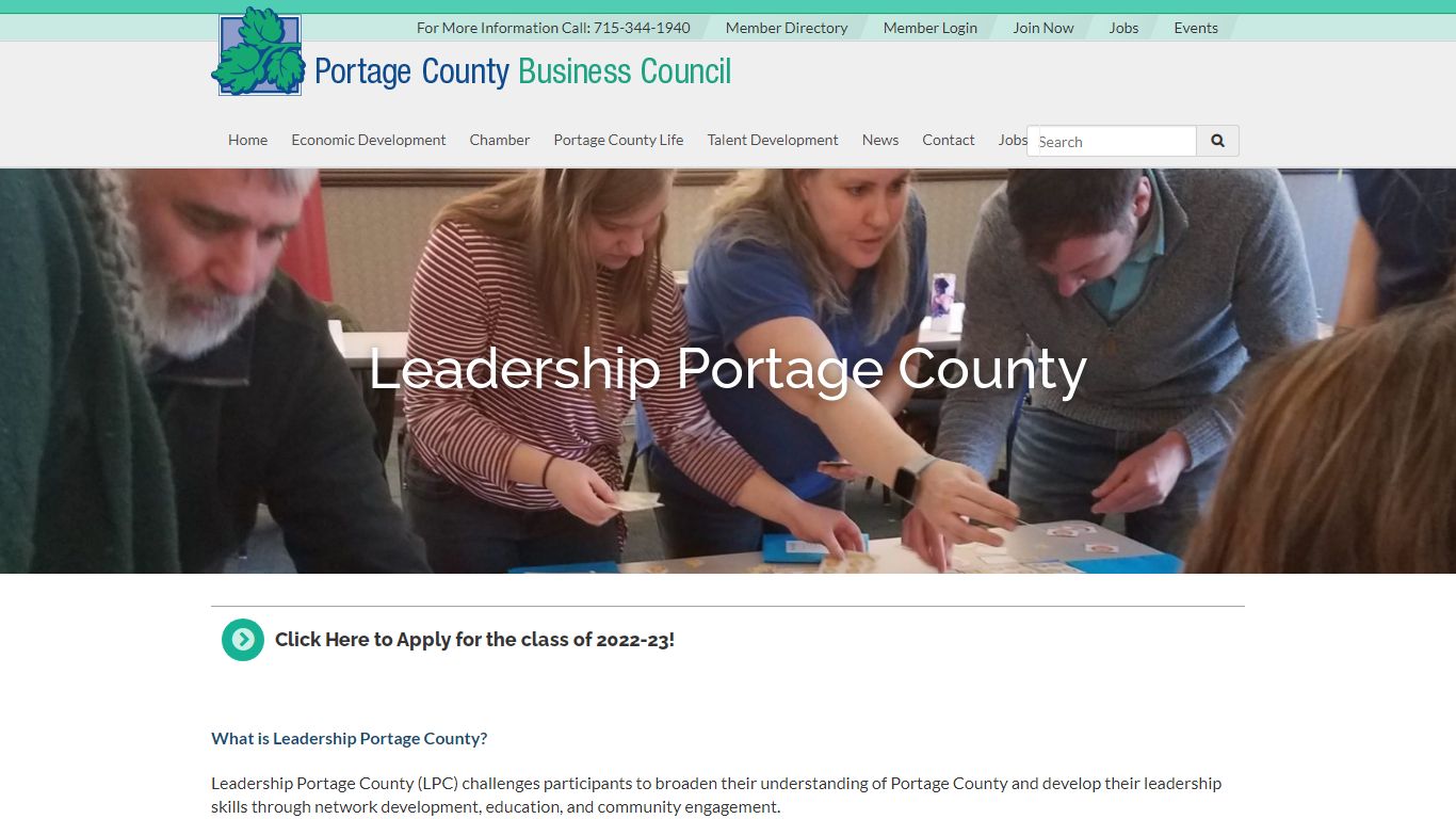 Leadership Portage County - Portage County, WI